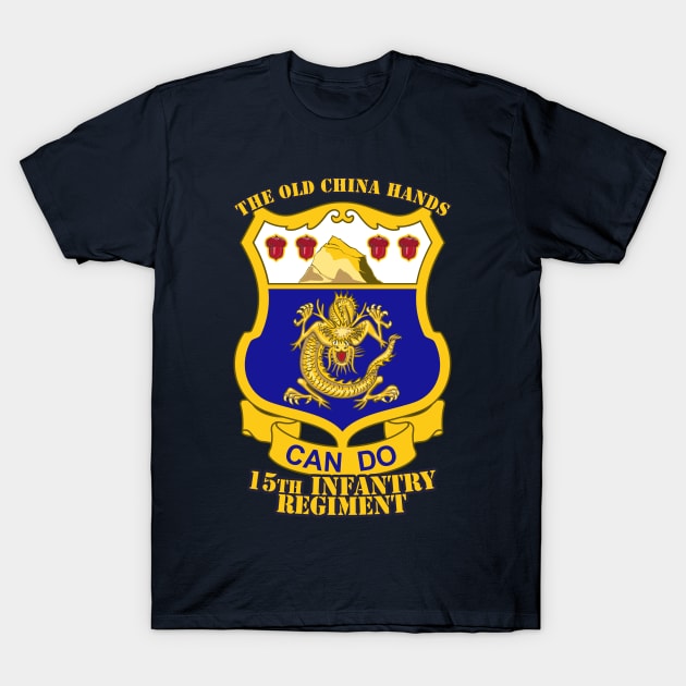 15th Infantry Regiment T-Shirt by MBK